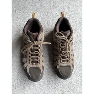 Columbia Techlite OutDry Omni-Grip Brown Mesh Hiking Outdoor Shoes Men's Size 12